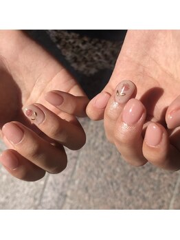 アース 豊橋店(HAIR & MAKE EARTH)/フラワーワイヤーネイル　4500円
