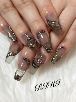 リリ(RIRI)/ミラークリアネイル