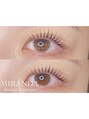 ミランダ(MIRANDA) 全体的にぱっちりと、存在感のあるまつ毛に！