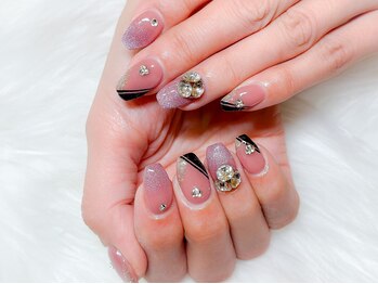 ルアナ(Luana.)/斜めフレンチ×マググラデ