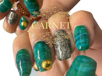 カルネ(CARNET)/天然石ネイル