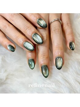 リファインネイル(refinenail)/グリーンマグネット/大森/品川