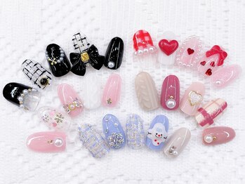 ネイルコレクション ピンク(Nail Collection Pink)/ジェル定額¥7990~9990★雪