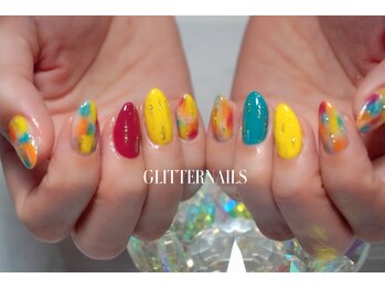 グリッターネイル(GLITTER NAILS)/持ち込みネイル