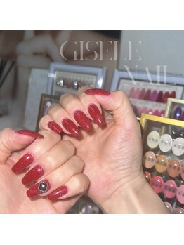 ジゼルネイル(Gisele Nail)/ワンポイントビジュー
