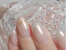 ネクサス(NEXUS)/オーロラネイル×プチリボン