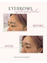 ビューティーベリッシモ(Beauty Bellissimo)/Ｍen's学割U24眉毛スタイリング