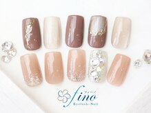 フィーノ ネイルアンドアイラッシュサロン 桜川店(fino)の雰囲気（シンプル～華やかまでsample多数☆）
