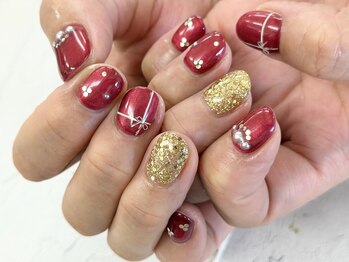ディーネイル 池袋(D-nail)/【森】冬限定アート