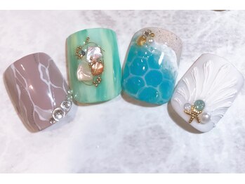 リコ(Relaxation Boutique LICO)/夏FOOTサンプル