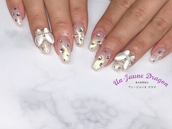 アン ジョーヌドラゴ/【自爪ネイル】オーロラネイル