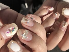 クリアアートネイル¥9350