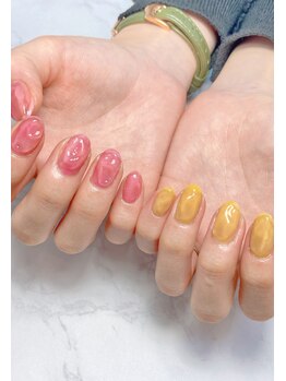 ナチュリア(Natulea)/立体クリアネイルぷるぷる