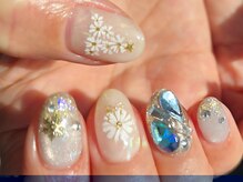 ネイルフロンティア 吉祥寺(NAIL FRONTIER)/Fフラワークリスマス11980円