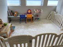 メハル(meharu)の雰囲気（施術部屋とは別のmeharu離れにキッズスペース/見守り１回1500円）