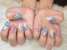 カットアンドスタイル クラウン(Cut & Style Clown)/夏ネイル［横浜/横浜駅］