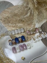 ファーストネイルアンドアイラッシュ(1st NAIL&eyelash)/NuanceDesign8900円