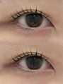 ルナブロウ 西梅田(Luna Brow) 根本は立ち上げて毛先はストレートでまつ毛の存在感アップ!