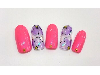 アマービレ(Amabile)/フラワーネイル¥9980