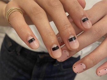 アイネイルズ 天神今泉店(I-nails)/【misa.s】個性派クリアネイル