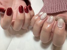 デューネイルスタジオ(dew nail studio)/ハート埋め尽くし