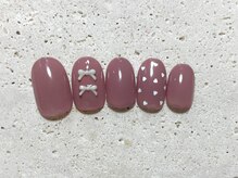 チャミュエル/三輪施術シンプルアート4580円