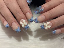 シェルネイル(SHELL NAIL)/フレンチ/チェック/:ohtsuka