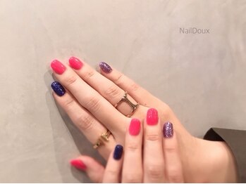 ☆バイカラーネイル☆