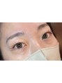 シンシア アイラッシュ(sincere eyelash) カラーエクステで抜け感のある柔らかい目元に◎