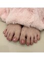 ラビィ(Raviy)&nbsp;夏なのでフットネイルもオススメです^^
