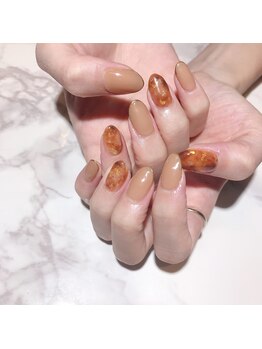 アティックネイルアトリエ(attic nail atelier)/べっ甲ネイル★