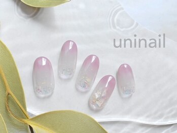 ユニネイル(uninail)/キラキラグラデーション