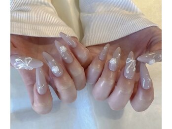 キアラネイルサロン/チップ長さだし持ち込み