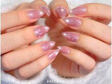 ファストネイル なんばウォーク店(FAST NAIL)/*先着*ハートホロ埋め込みネイル