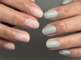 レースネイルorder simple