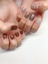 ネイルサロン リッチ ローズ(Nail salon Rich rose)/ちぐはぐ×ニュアンス