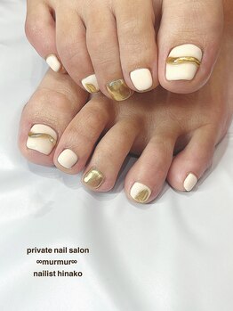 プライベート ネイルサロン マーマ(murmur)/立体ミラーデザイン