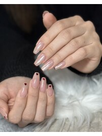 人気デザイン♪ハートネイル