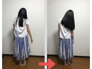 ヌフヌフ(neuf neuf)/トリートメント後のお客様の変化