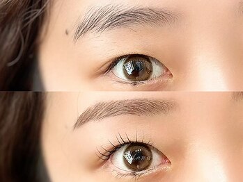 アンナ 仙台広瀬通店(Anna)/【奥二重】まつげパーマ×眉毛