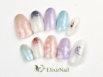 エリクサーネイル 五反田(Elixir Nail)/定額b カジュアル/クーポン使用