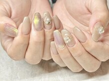 ジョリフィーユ(joliesfilles)/バカラネイル　7700円