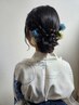 東北未来芸術花火/仙台七夕/泉など【お祭りヘアセット】￥3000※現金のみ