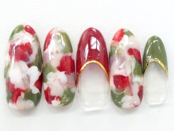 ネイリックス 栄ガスビル(NAILX)/クリスマスカラーで！！