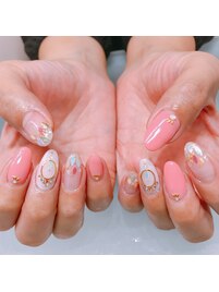 リーフネイルネイル