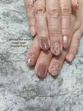 プライベート ネイルサロン マーマ(murmur)/ヒョウ柄ネイル