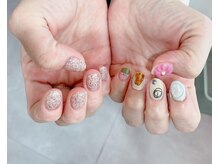 ネイルサロン ティフィン(tiffin)/～ぷっくりflowerネイル～