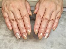 ネイル アイラッシュ 彩 熊谷店/キルティング×スキニーフレンチ