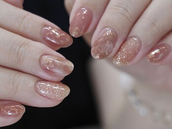 ネイルサロン モネ(Monet)/ピンク ニュアンス