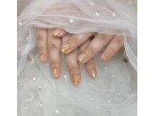 白(HAKU)/リピーター様お持ち込みネイル